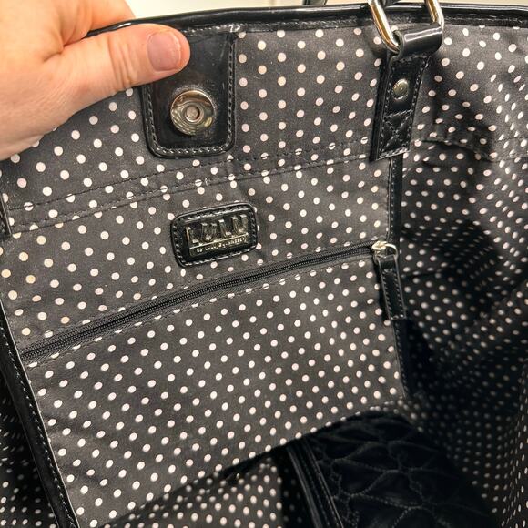 LULU BY LULU GUINNESS HEART QUILTED TOTE BAG PURSE with wallet - Picture 6 of 6